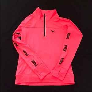 ISO! VS Pink Half-Zip Lg